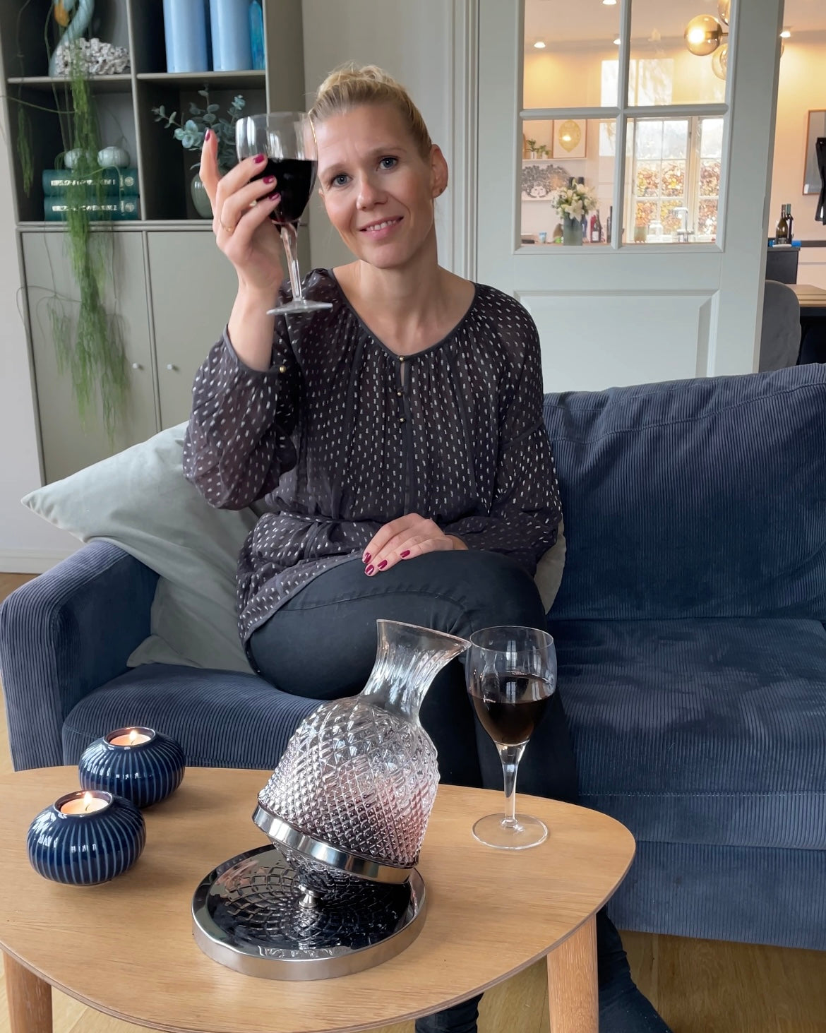 Klassisk Karaffel, Proptrækker & Vinkøler – JULETILBUD